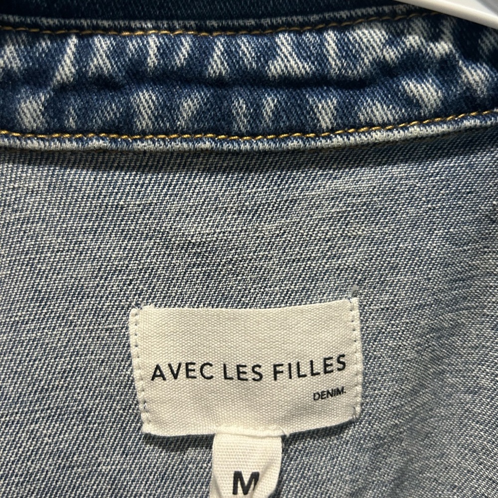 Avec Les Filles Blue Mini Dress